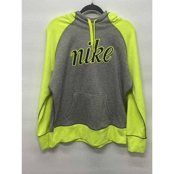 Nike Women’s Therma-Fit Hooded Jacket Sz XL Activewear Workout Athleisure Gray - Picture 1 of 6